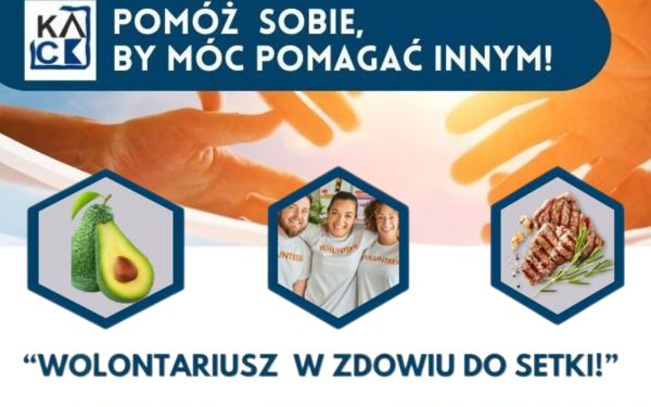 Wolontariusz w zdrowiu do setki
